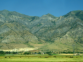 Country side scene in Utah